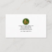 Eleganter vorzüglicher Baum-hölzerner Visitenkarte (Rückseite)