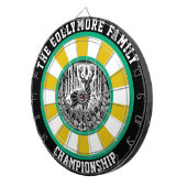 Eleganter Wald Hirsch mit Ziel Dartscheibe (Vorderseite rechts)