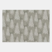 Eleganter Wald und Hirsche Geschenkpapier Set (Vorderseite 3)