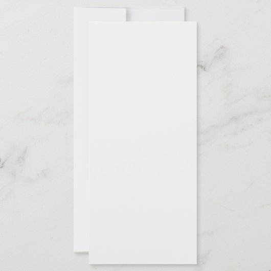 Eleganter Wald | Waldhochzeitsmenü (Rückseite)