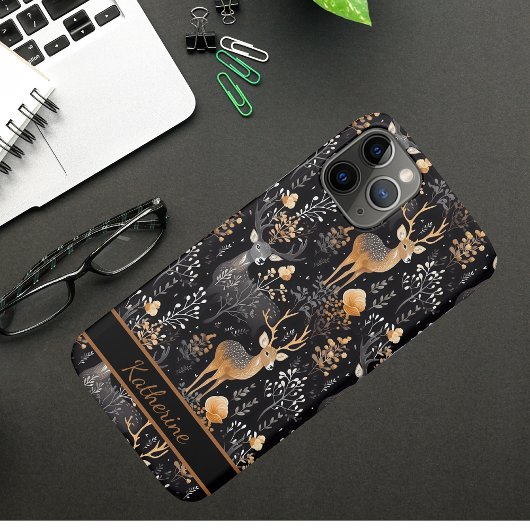 Eleganter Waldhirsch - Natur Benutzername Case-Mate iPhone Hülle