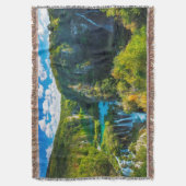 Eleganter Wasserfall landschaftlich, Kroatien Decke (Vorderseite Vertikal)