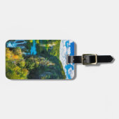 Eleganter Wasserfall landschaftlich, Kroatien Gepäckanhänger (Vorderseite horizontal)