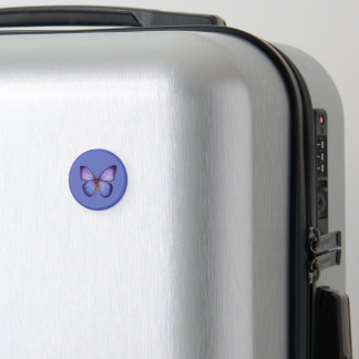 Eleganter Wasserfarben-Schmetterling in Lila Magnet