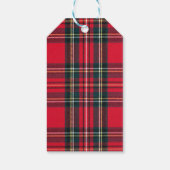 Eleganter Wasserfarben-Weihnachtskranz Freude Geschenkanhänger (Rückseite)