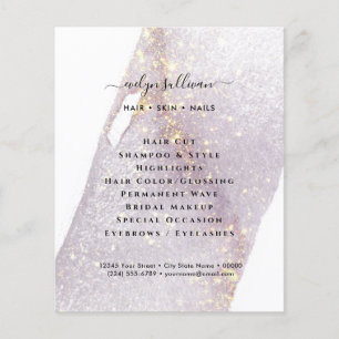 Eleganter Wasserfarbenglanz Flyer