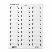 Eleganter Wasserfarbenpfau (Vorne)