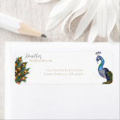 Eleganter Wasserfarbenpfau (Insitu)