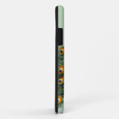 Eleganter Wasserfarbenpfau Personalisiert Case-Mate iPhone Hülle (Hinten/Rechts)