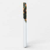 Eleganter Wasserfarbenpfau Personalisiert Case-Mate iPhone Hülle (Hinten/Links)