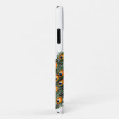 Eleganter Wasserfarbenpfau Personalisiert Case-Mate iPhone Hülle (Hinten/Rechts)