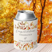 Eleganter Watercolor Autumn lässt eine maßgeschnei Dosenkühler