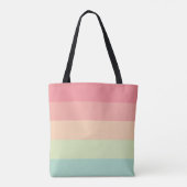 Eleganter Watercolor Rainbow Tasche (Rückseite)