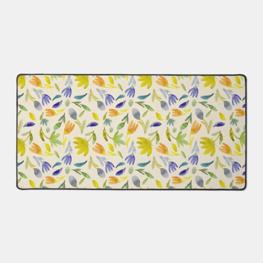 Eleganter Watercolor Schreibtischunterlage (Vorderseite)