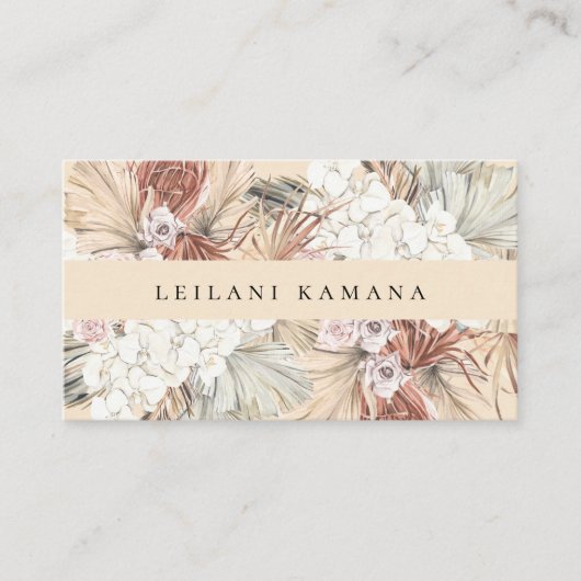 Eleganter Watercolor Visitenkarte (Vorderseite)