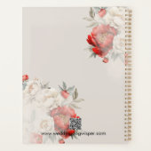 Eleganter Wedding Dog Handler Trainer mit QR-Code Planer (Rückseite)