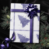 Eleganter Weihnachtsbaum | Charming Lavender Lila Geschenkpapier
