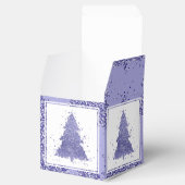 Eleganter Weihnachtsbaum | Charming Lavender Lila Geschenkschachtel (Geöffnet)
