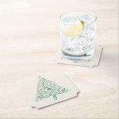 Eleganter Weihnachtsbaum in Rot und Grün Untersetzer (Vor Ort)