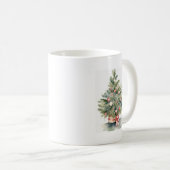 Eleganter Weihnachtsbaum Kaffeetasse (VorderseiteRechts)