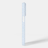 Eleganter Weihnachtsbaum Red Blue Personalisiert Case-Mate iPhone Hülle (Rückseite / Rechts)