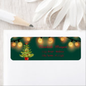 Eleganter Weihnachtsbaum, String Lights (Insitu)