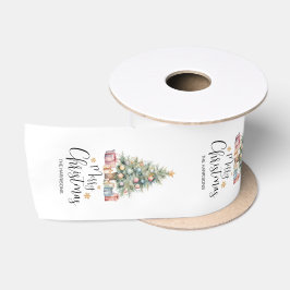Eleganter Weihnachtsbaum & Veranstaltungen Satinband