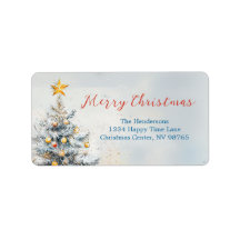 Eleganter Weihnachtsbaum Vintag