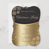 Eleganter Weihnachtsbaum, Weihnachtsfest im Untern Einladung (Vorderseite)