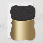 Eleganter Weihnachtsbaum, Weihnachtsfest im Untern Einladung (Rückseite)