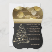 Eleganter Weihnachtsbaum, Weihnachtsgeschenk des U Einladung (Vorderseite)