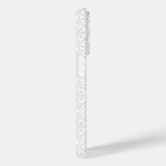 Eleganter Weihnachtsbaum White Green Personalisier Case-Mate iPhone Hülle (Rückseite / Rechts)