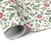 Eleganter Weihnachtsfeiertag Geschenkpapier (Rolleneckpunkt)