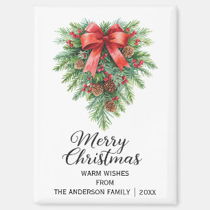 Eleganter Weihnachtsfeiertag Magnet