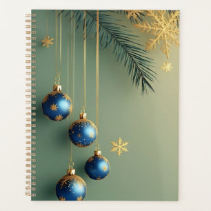 Eleganter Weihnachtsfeiertags-Schmuck Planer