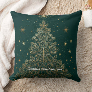 „Eleganter Weihnachtsglanz“ Kissen