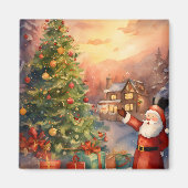 Eleganter Weihnachtsmagnet Magnet (Vorne)
