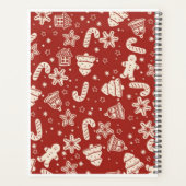 Eleganter Weihnachtsplaner 2024 Planer (Rückseite)