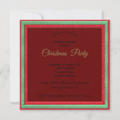 Eleganter Weihnachtsrahmen (Vorderseite)