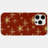 Eleganter Weihnachtsstern Rot Case-Mate iPhone Hülle (Rückseite (Horizontal))