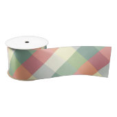 Eleganter Weihnachtsstreifen Gemustert Satinband (Spule)