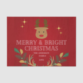 Eleganter Weihnachtsurlaub Seidenpapier