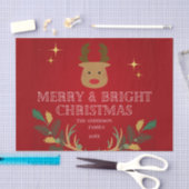 Eleganter Weihnachtsurlaub Seidenpapier (Handwerk)