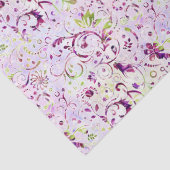 Eleganter Wein oder andere Tasche zum Geweben Seidenpapier (Detail)