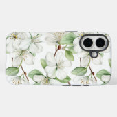 Eleganter weißer Apfelwein Case-Mate iPhone Hülle (Rückseite (Horizontal))