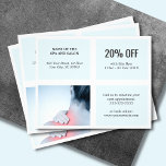 Eleganter, weißer Blauer Foto Massagetherapeut Flyer<br><div class="desc">Eleganter Flyer,  Coupon Design Vorlage mit einem beruflichen Studio-Foto. Perfektes Marketing Tool für Ihre Kunden. Dieser Flyer ist vollständig anpassbar,  Sie können Ihre persönlichen Daten einfach hinzufügen. Wenn Sie Hilfe benötigen,  um es anzupassen,  kontaktieren Sie uns bitte. Sie können dieses Produkt mit Visitenkarten abgleichen.</div>