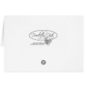 eleganter weißer Damast-Spitzenbrokat (Rückseite Horizontal)