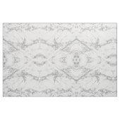 Eleganter, weißer, grauer Glitzer Stoff (Fat Quarter (45,7 x 55,9 cm))