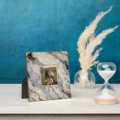 Eleganter weißer Kupfergranit aus weißem Gold Fotoplatte (InSitu)