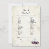 Eleganter weißer Kürbis, was in deinem Handspiel s Einladung (Vorderseite)